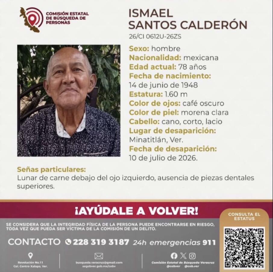 Continúa la búsqueda de Ismael Santos; lleva 48 horas desaparecido en Minatitlán
