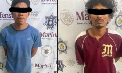 Caen dos presuntos integrantes de célula delictiva tras operativo en Las Choapas