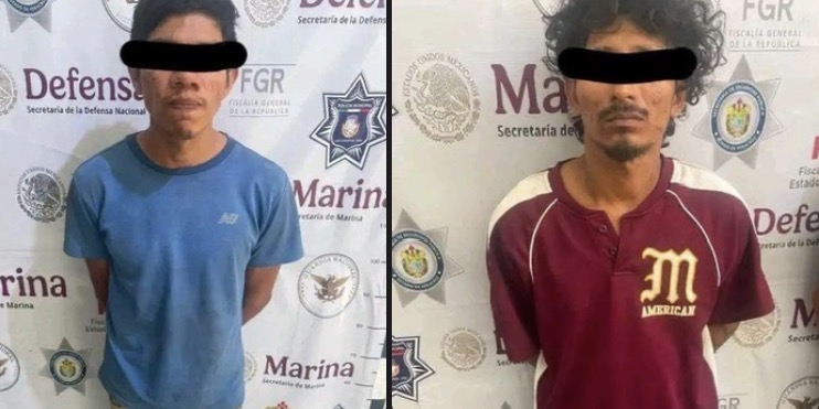 Caen dos presuntos integrantes de célula delictiva tras operativo en Las Choapas