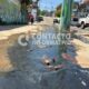 (+VIDEO) Aguas negras invaden calles y viviendas en la Ruiz Cortines; culpan a vieja cuartería