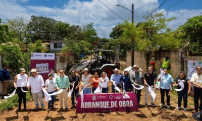 Guillermo Reyes Espronceda inicia obra de puente en la Benito Juárez