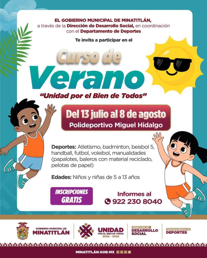 ☀️ ¡Este verano está lleno de aprendizaje, deporte y diversión!
