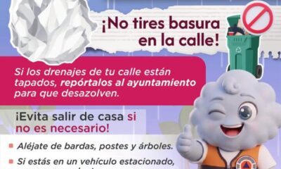 🌧️ Durante la temporada de lluvias, la prevención está en tus manos