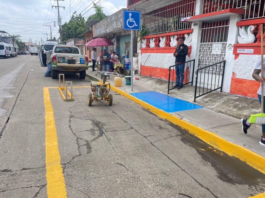Gobierno de Minatitlán fortalece la accesibilidad urbana