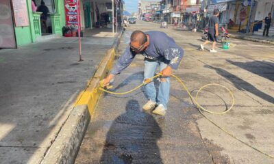 Refuerzan señalización en el primer cuadro de la ciudad