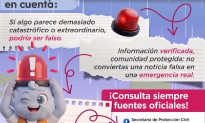 🌧️ Mantente alerta, pero evita la desinformación
