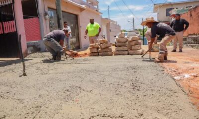 Avanza la reposición de pavimento en la colonia Obrera tras trabajos en redes hidráulicas