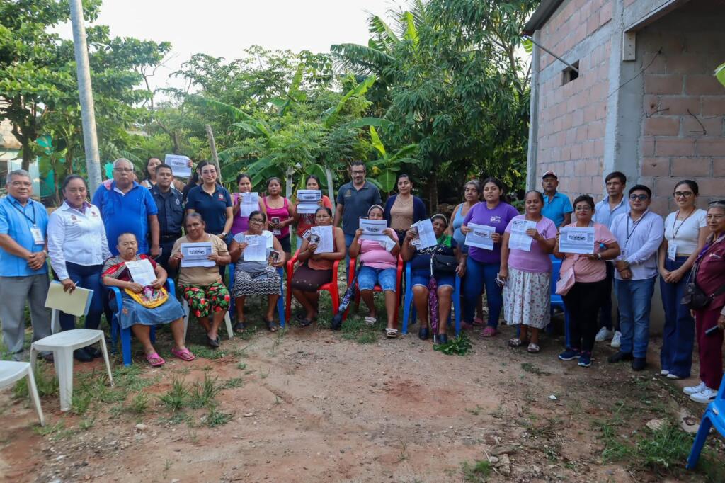 Continúa la conformación de los Comités de Participación Comunitaria