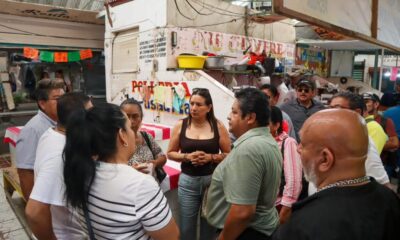 Refuerza Gobierno Municipal acciones sanitarias en el Mercado «5 de Febrero»