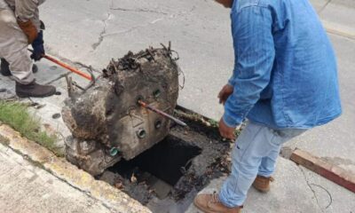 Instalan trincheras pluviales en avenida Reyes Aztecas