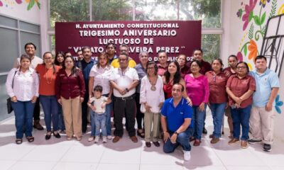 Gobierno de Minatitlán honra la memoria de Viriato Da Silveira Pérez