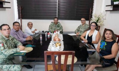 Gobierno de Minatitlán firma convenio de condonación del servicio de agua potable con la 29/a Zona Militar