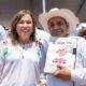 Rocío Nahle entrega pipa de agua a Minatitlán