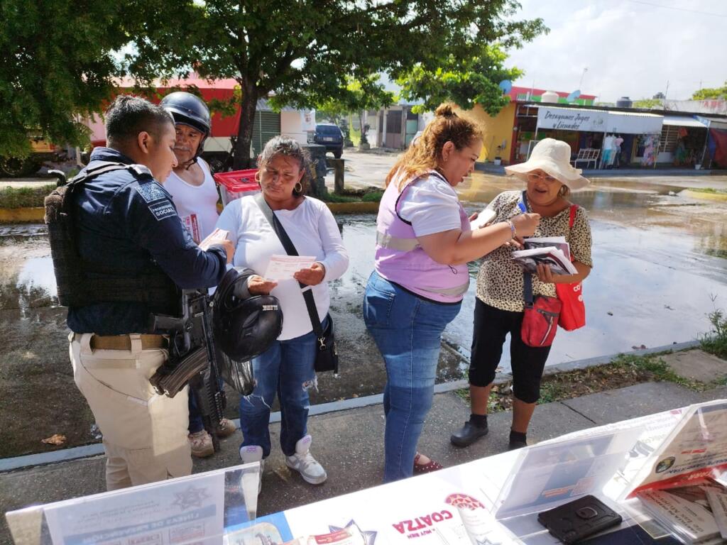 Benefician a más de mil ciudadanos con módulos informativos para la prevención de la violencia