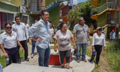 Alcalde de Cosoleacaque lleva a Punta Verde atención y servicios básicos gratuitos.