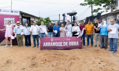 Guillermo Reyes Espronceda pone en marcha obra hidráulica en la Buenavista Sur
