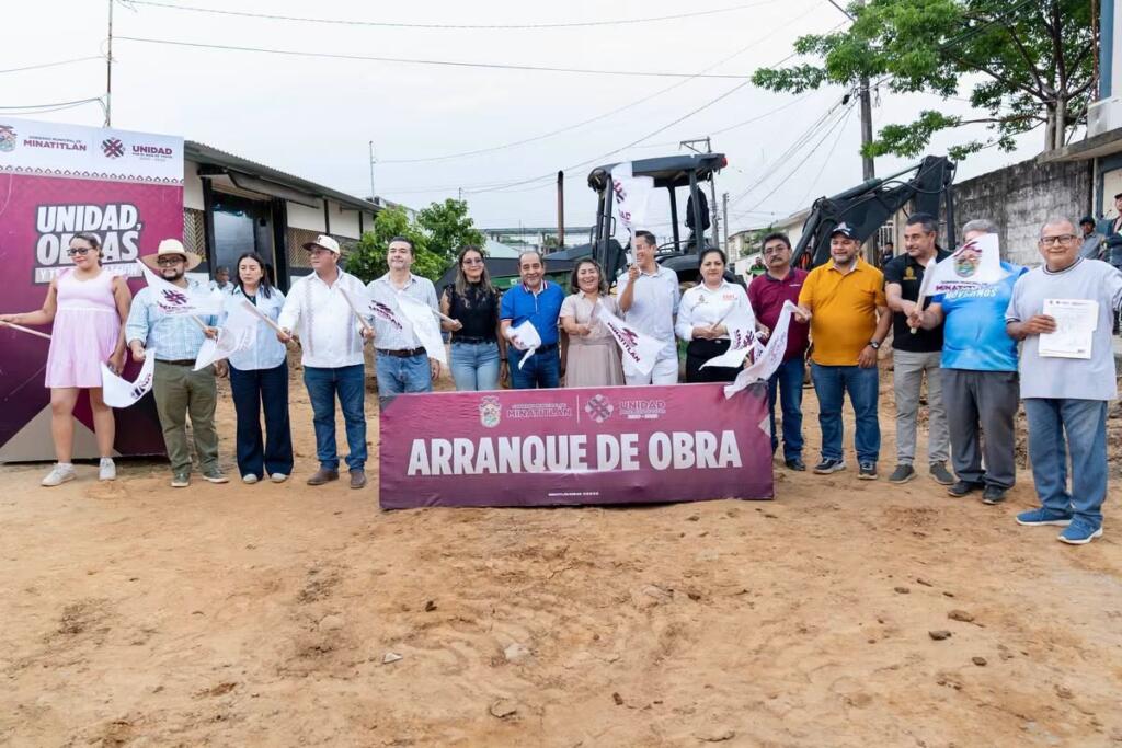Guillermo Reyes Espronceda pone en marcha obra hidráulica en la Buenavista Sur