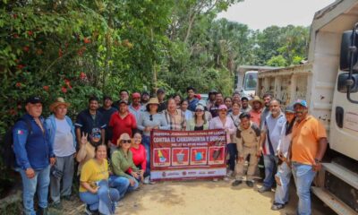 Se intensifica campaña contra el dengue en Rancho Nuevo Carrizal