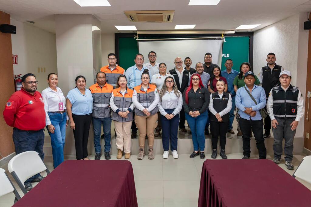 Guillermo Reyes Espronceda fortalece la coordinación regional de Protección Civil en Minatitlán