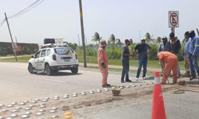 Sustituirán boyas metálicas por un reductor de velocidad en la carretera a Las Barrillas