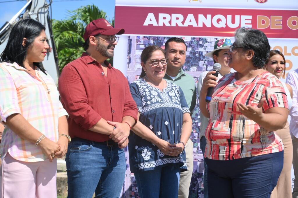 “Queremos quitar el rezago de pavimentación”: arranca Pedro Miguel Rosaldo obra en la Benito Juárez Norte