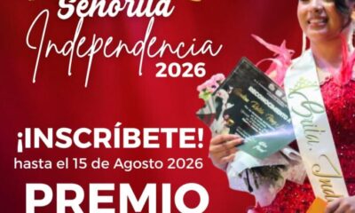 Convocan a jóvenes a participar en el certamen Señorita Independencia Jáltipan 2026
