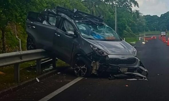 Sale proyectada y muere tras brutal choque en la carretera Coatzacoalcos–Villahermosa; esto sabemos