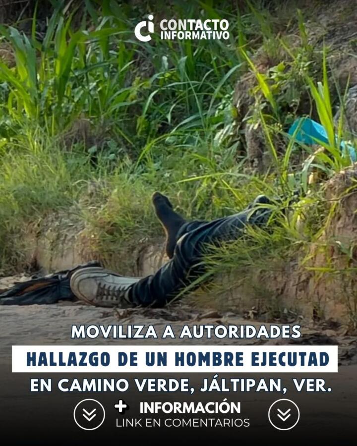 Moviliza a autoridades hallazgo de un hombre ejecutado en Camino Verde