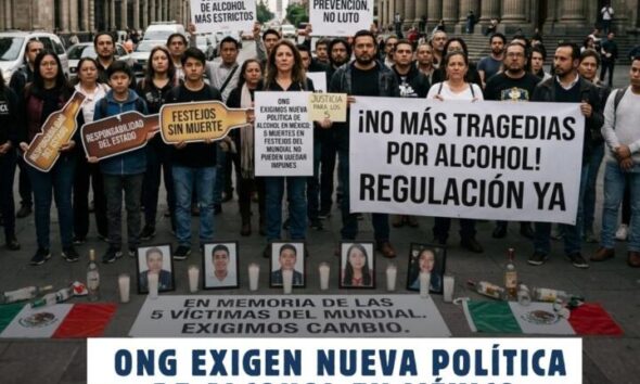 ONG exigen nueva política de alcohol en México tras cinco muertes por festejos del Mundial