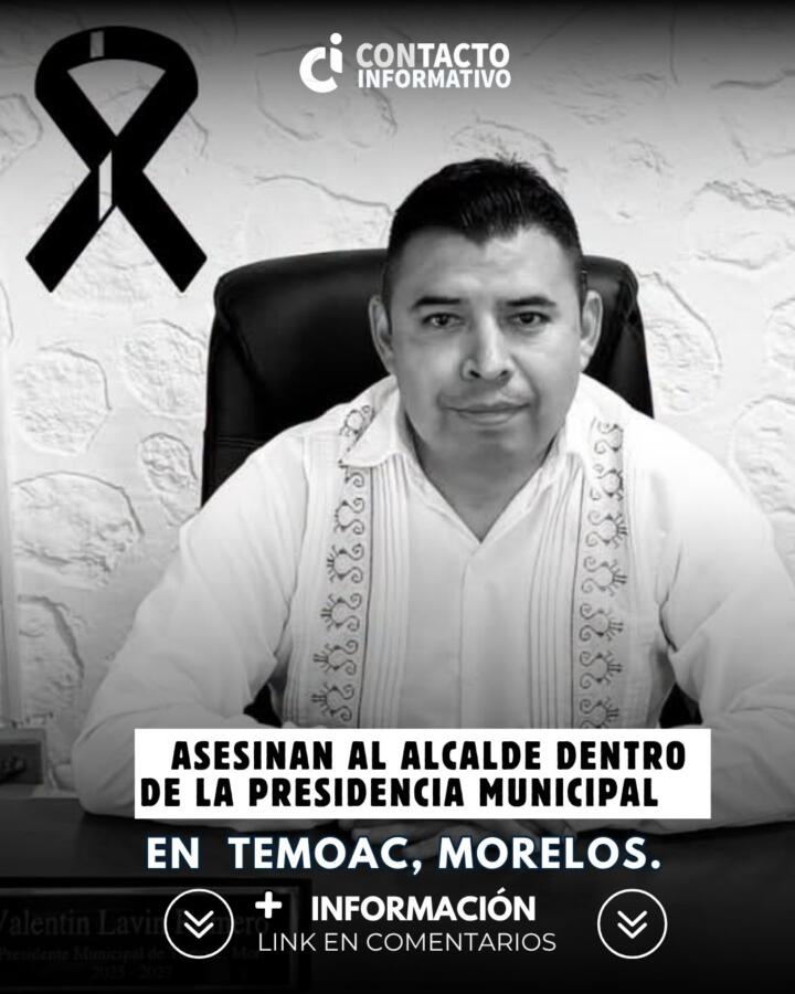 ASESINAN AL ALCALDE DE TEMOAC DENTRO DE LA PRESIDENCIA MUNICIPAL