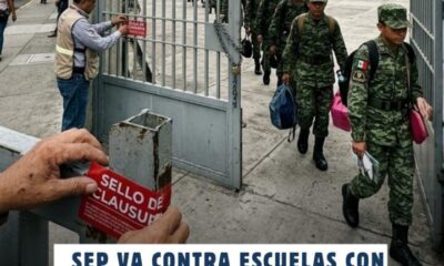 SEP va contra escuelas con formación militarizada; deberán dejar de operar antes del próximo ciclo escolar