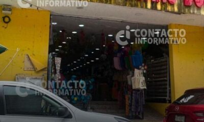 Rompen la pared de una tienda China y escapan con dinero y mercancía en Minatitlán; esto sabemos
