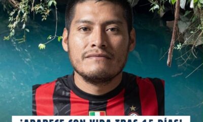 ¡Aparece con vida tras 15 días! Hallan a pescador de Uxpanapa dentro de una cueva a más de 100 metros de profundidad