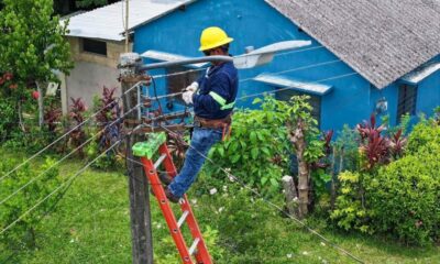 Gobierno de Minatitlán fortalece el alumbrado público en San Cristóbal