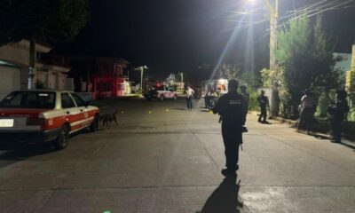 Disparan más de 30 veces contra vivienda de una familia transportista de Acayucan.