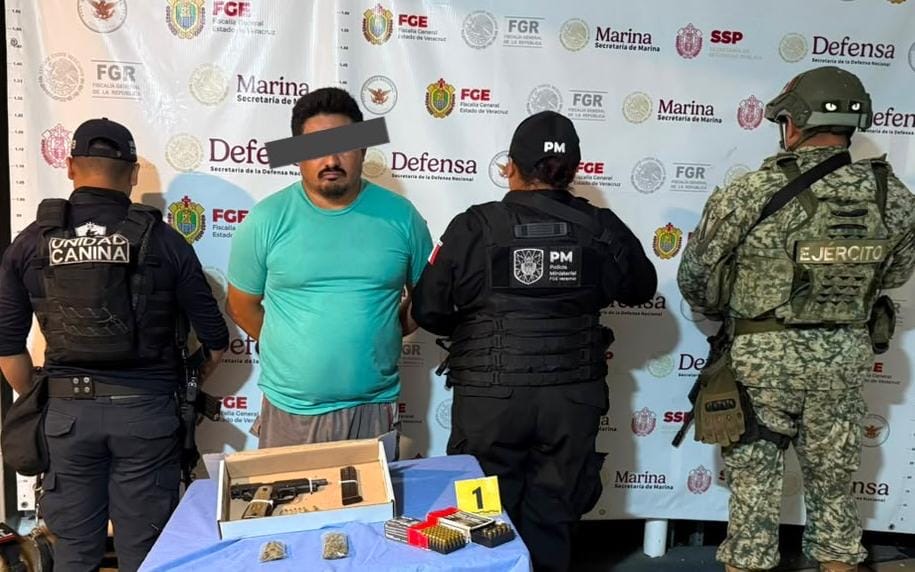 Imponen seis meses de prisión preventiva a señalado por disparos y amenazas en Capoacán