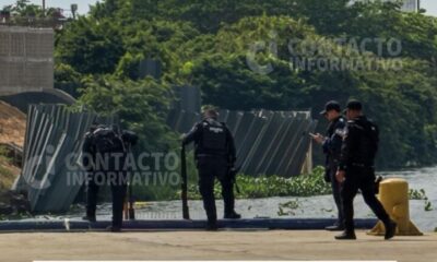 (+VIDEO) Hallan cuerpo flotando en el río Coatzacoalcos, frente al malecón de Minatitlán