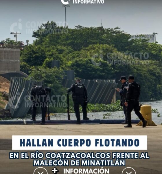 (+VIDEO) Hallan cuerpo flotando en el río Coatzacoalcos, frente al malecón de Minatitlán