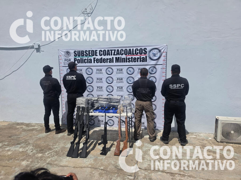 *Aseguran arsenal en Las Choapas: 10 armas, 10 cargadores y 12 mil 800 cartuchos*