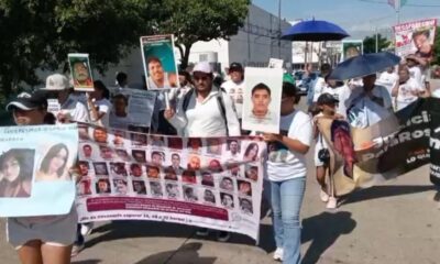Marchan en Coatzacoalcos por desaparecidos; colectivos advierten que no cesan nuevas carpetas