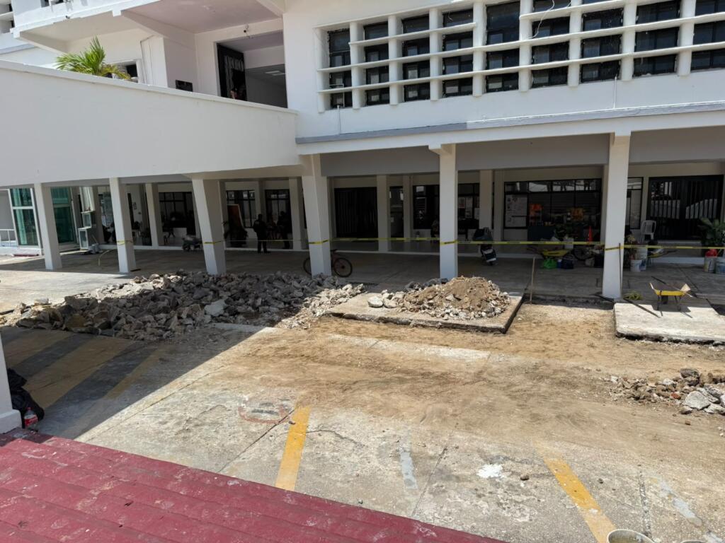 Rehabilitan Palacio Municipal y calles del centro de Coatzacoalcos