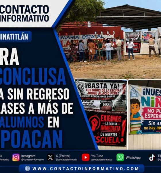 (+VÍDEO) Obra inconclusa deja sin regreso a clases a más de 100 alumnos en Capoacan