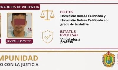 Vinculan a proceso a pareja por masacre en financiera de Coatzacoalcos