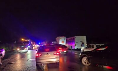 Restringen paso por el puente Coatzacoalcos I por incendio en Terminal Pajaritos