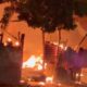 Se incendió vivienda en la colonia Santa Isabel de Coatzacoalcos
