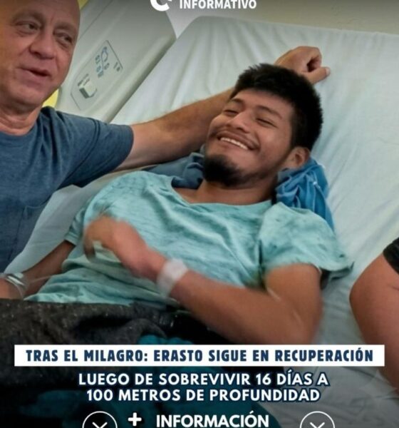 TRAS EL MILAGRO: Erasto sigue en recuperación luego sobrevivir 16 días a 100 metros de profundidad; ¿cómo llegó hasta ahí? Esto sabemos