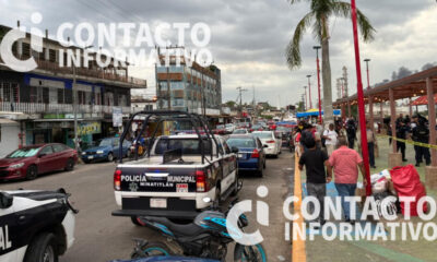 Hallan cadáver flotando en el río Coatzacoalcos, frente al malecón de Minatitlán