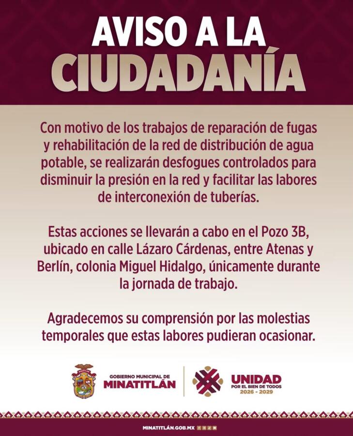 ▪️Aviso a la Ciudadanía