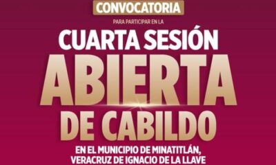 ¡Participa en la Cuarta Sesión Abierta de Cabildo!