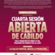¡Participa en la Cuarta Sesión Abierta de Cabildo!